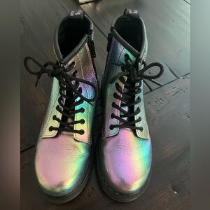 Dr. Martens Kid's 1460 Iridescent Lace-Up Boots